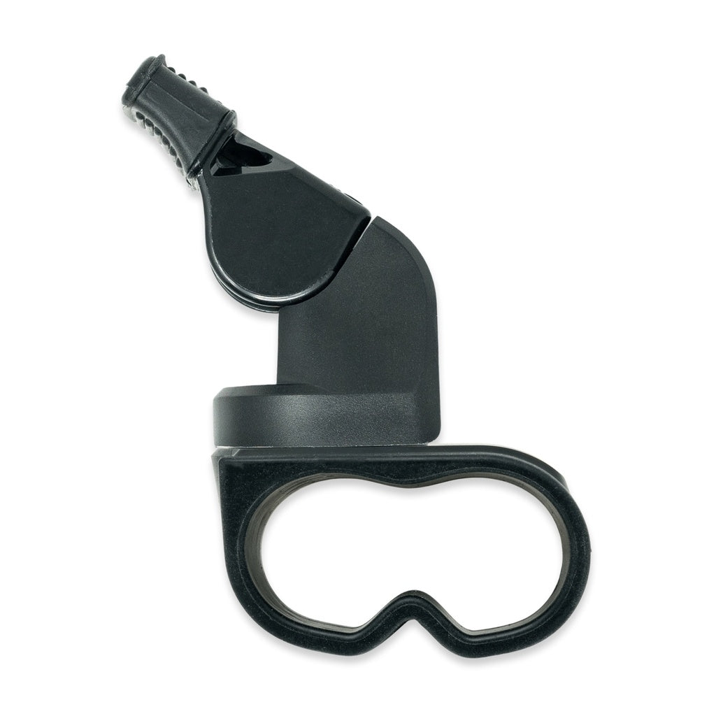 FOX 40 WHISTLE CLASSIC CMG OFFICIAL MAGNETIC FINGERGRIP - BLACK