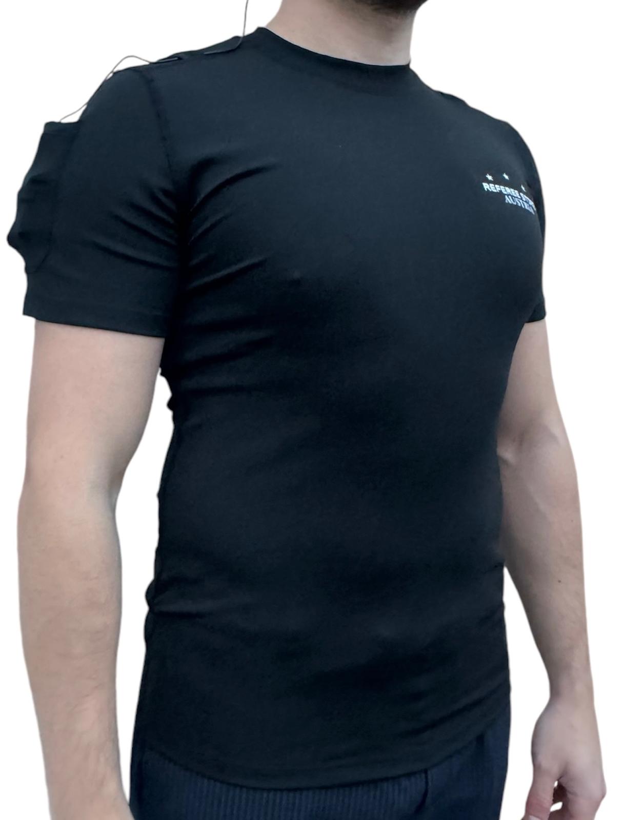 Multifunktionsshirt mit Headset Taschen Kurzarm