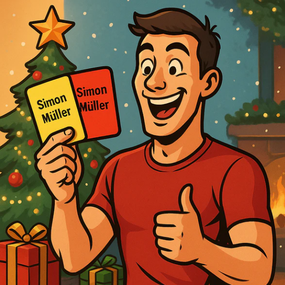 Weihnachtsgeschenk personalisierte FIFA Karten