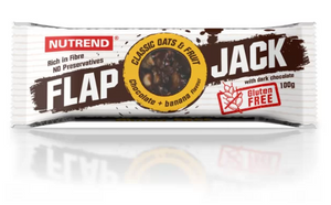 NUTREND FLAPJACK GLUTENFREI 100g - dunkle Schokolade + Banane