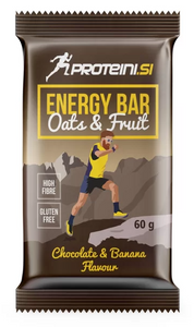 PROTEINI.SI ENERGIERIEGEL 60g - Schoko-Banane + Milchschokoladenüberzug