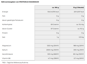 PROTEINI.SI MAGNESIUM 15g - Orange