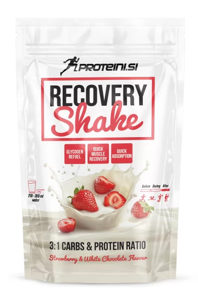 PROTEINI.SI ERHOLUNGSSHAKE 320g - Erdbeere-weiße Schokolade