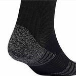 Lade das Bild in den Galerie-Viewer, REF Socks schwarz mit weißem Logo und 3 weißen Streifen
