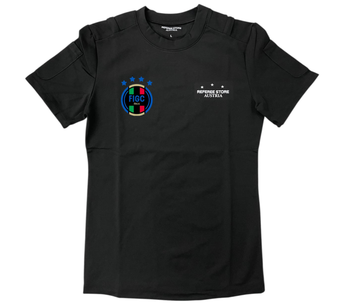 Multifunktionsshirt mit Headset Taschen Kurzarm
