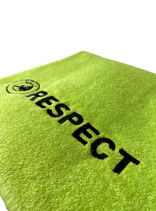 „Personalisiertes RESPECT-Badetuch – 150 x 90 cm“