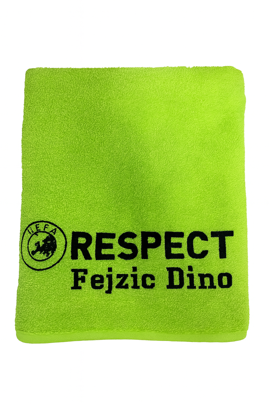 „Personalisiertes RESPECT-Badetuch – 150 x 90 cm“