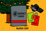 Load image into Gallery viewer, RefGift 3in1 – Das personalisierte Schiedsrichter-Geschenkset
