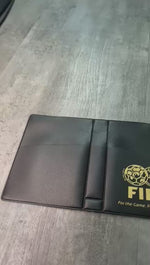 Load and play video in Gallery viewer, Fifa Card Folder Gold with Pencil Compartment
