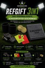 Chargez l'image dans la visionneuse de la galerie,RefGift 3in1 – Das personalisierte Schiedsrichter-Geschenkset
